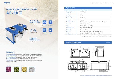 Dual Packing Filler AF-5K II