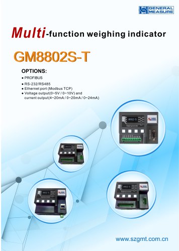 General Measure GM8802S-T weighing controller