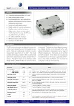 HPS Precision Inclinometer : Single Axis, RS232 & RS485 Output