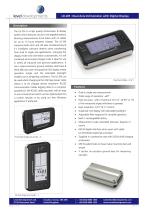 LD-2M : Dual Axis Inclinometer with Digital Display