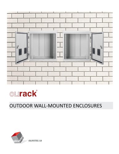 Outdoor Wall-Mounted Enclosures