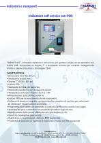 Indicatore self service con POS