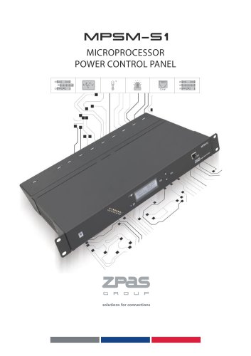 Microprocessor Power Control Panel brochure