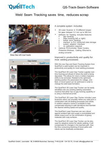 2D/3D QS-Track-Seam Software