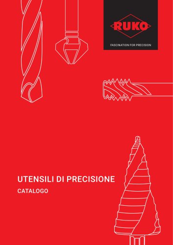UTENSILI DI PRECISIONE