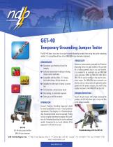 GET - Temporary Protective Ground tester