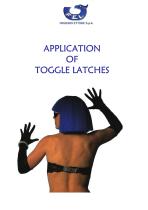 Toggle latches applications