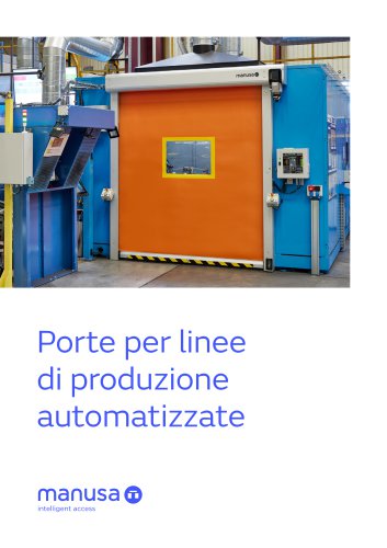 Porte per linee di produzione automatizzate