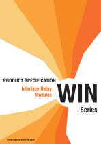 WIN Series Interface Relay Modules