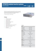TBB STM250 modular inverter systems for industry application