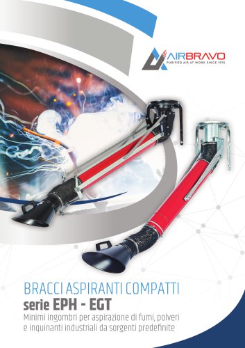 Catalogo Bracci Aspiranti Compatti EPH-EGT