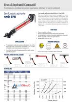 Catalogo Bracci Aspiranti Compatti EPH-EGT-2
