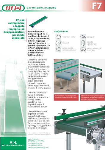 F7 Medium conveyors