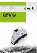 Manuale MDB-W - 1