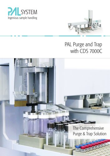 Pal purge and trap with CDS 7000C