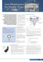 Low-Maintenance Turbidimeter for Potable Water Applications