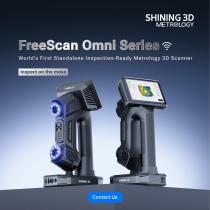 FreeScan Omni Series - World's First Standalone Inspection-Ready Metrology 3D Scanner