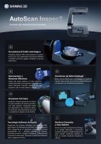 Scanner 3D automatico da scrivania AutoScan Inspec2