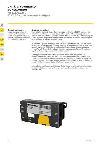 UNITÀ DI CONTROLLO ZONECONTROL