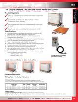 TTH Caged Tote Tank / IBC Silicone Rubber Heater and Control