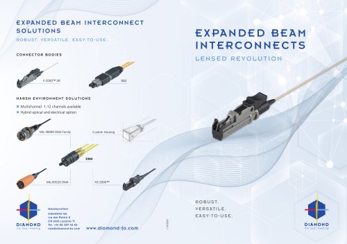 Expanded Beam Interconnects