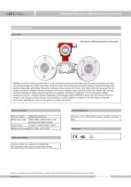 SMP858-DST remote seal differential pressure transmitter