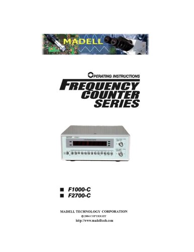 Frequency counter series