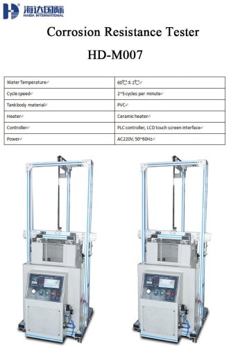 Corrosion Resistance Tester