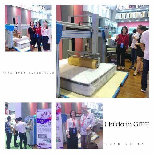 Furniture exhibition/Mattress Compression Machine