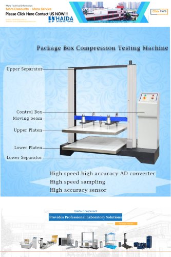 HD-A502 Package Box Comprcssion Testing Machine