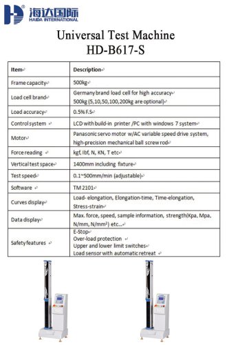 Universal Test Machine