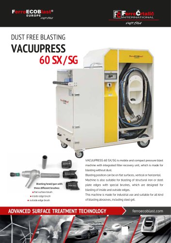 Dustless Blasting - Vacuupress 60 SG