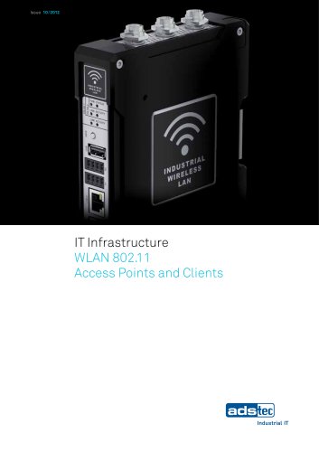 Brochure Industrial WLAN - ads-tec