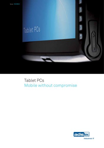 Brochure Tablet PCs - ads-tec