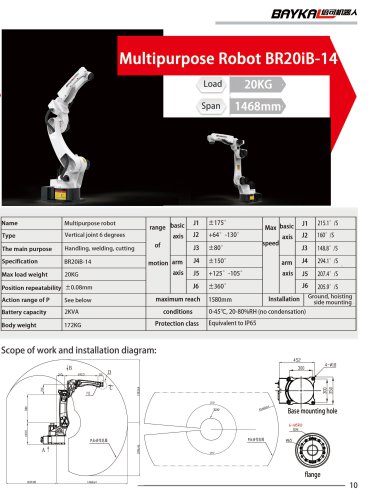 Handling Robot BR20iB-14