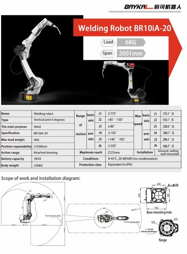 Welding Robot BR10iA-20