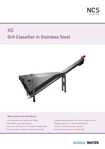 Grit Classifier in Stainless Steel