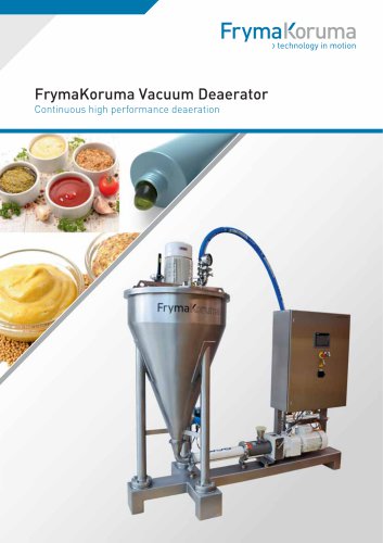 FrymaKoruma Vacuum Deaerator