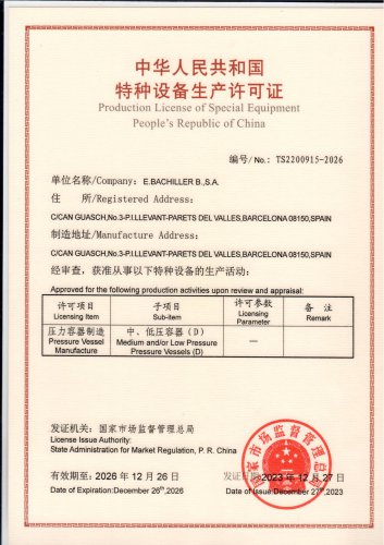 MANUFACTURE-LICENSE-CHINA