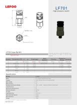 LEFOO/high pressure switch/LF701/ diaphragm