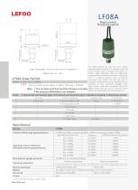 LF08A High Current Pressure Switch