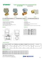 Tonhe T15-32 Series Brass 2-way motorized ball valve AC110V-230V