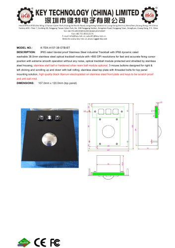 K-TEK-A107TB-BT datasheet