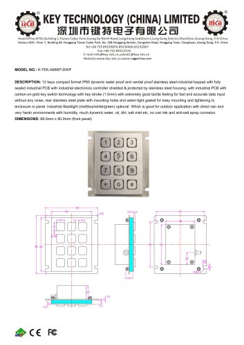 K-TEK-A68KP-DWP datasheet