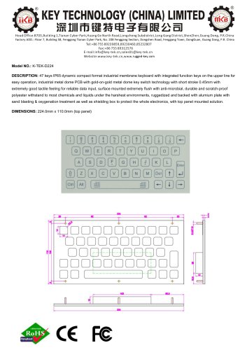 K-TEK-D224 data sheet