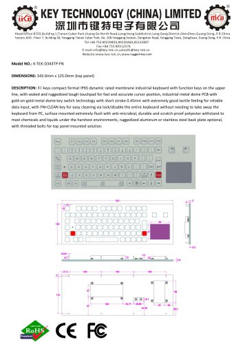 K-TEK-D343TP-FN data sheet