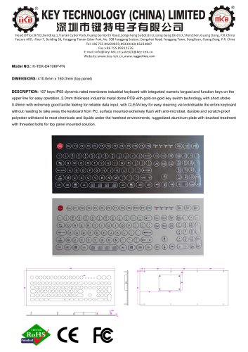 K-TEK-D410KP-FN data sheet