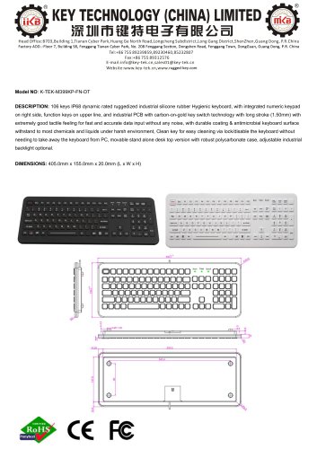 K-TEK-M399KP-FN-DT data sheet