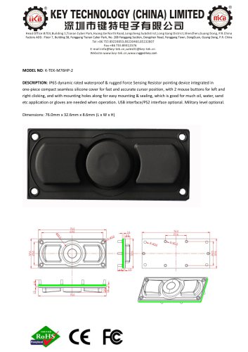 K-TEK-M76HP-2 data sheet