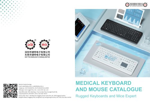 Medical Keyboard & Mouse Series Catalogue-2024